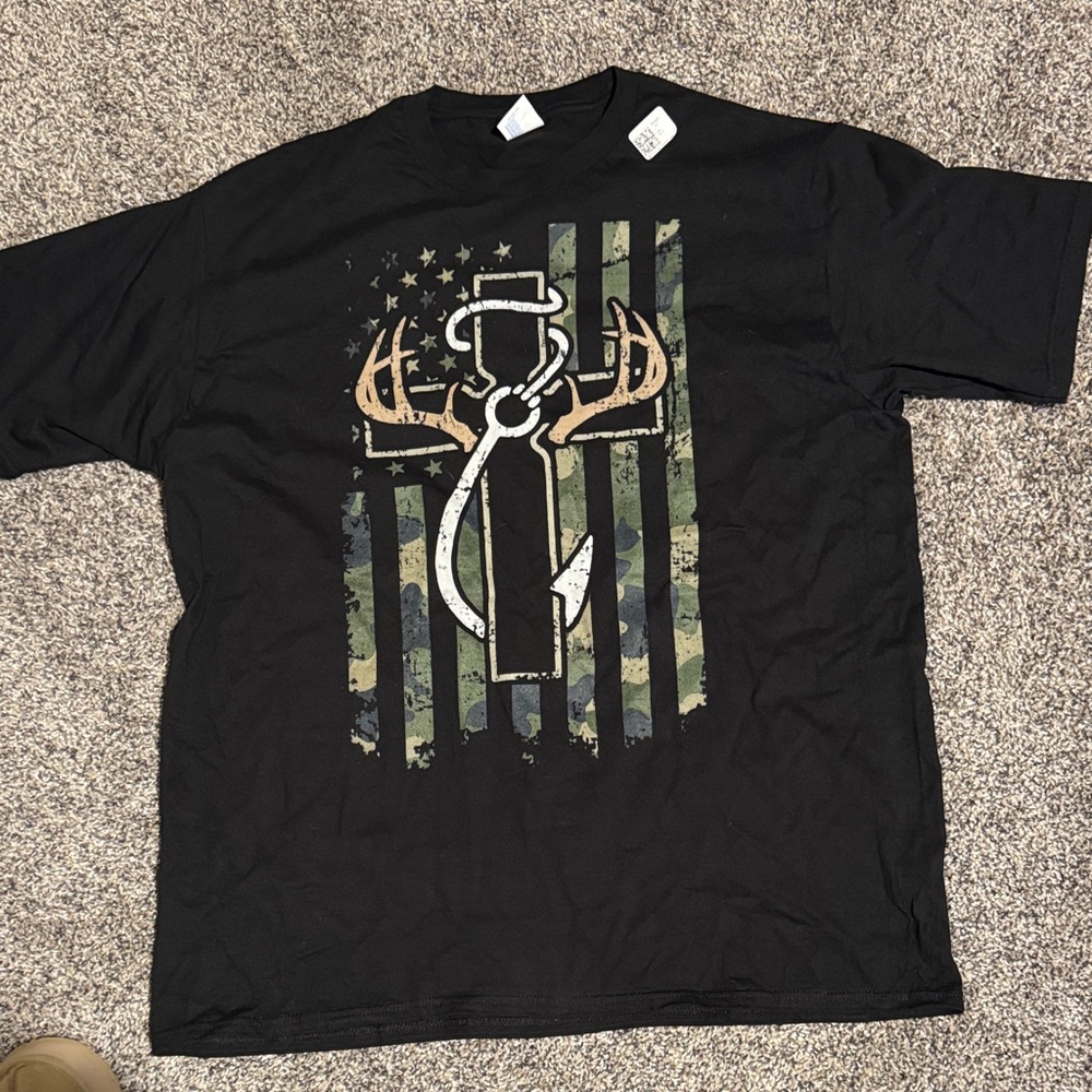 Black Graphic T-Shirt